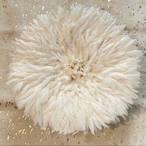 JUJU hat- wall decor - head dress, real feathers HIGH quality! New never used.